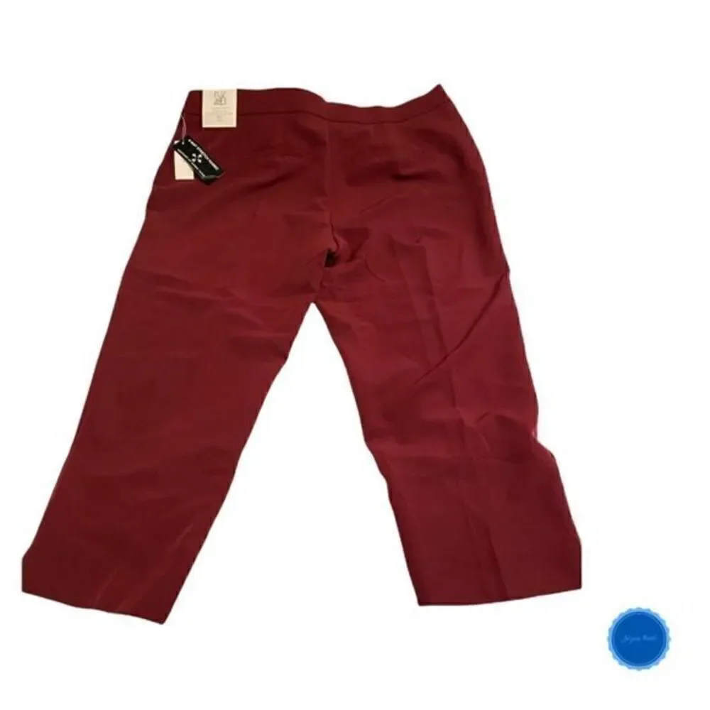 Roz & Ali Classic Fit Ankle Pants